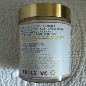 TRULY Vegan Collagen Booster Body Cream - White
